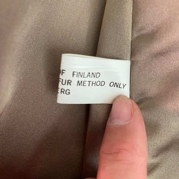 Vintage Fox Fur Coat Spotted Lynx Dyed 27 " Jacket Women's Size Small - Picture 7 of 14